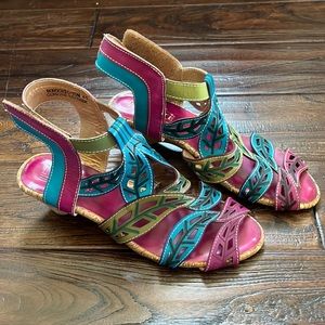 L’artiste Spring Step Colorful Sandals